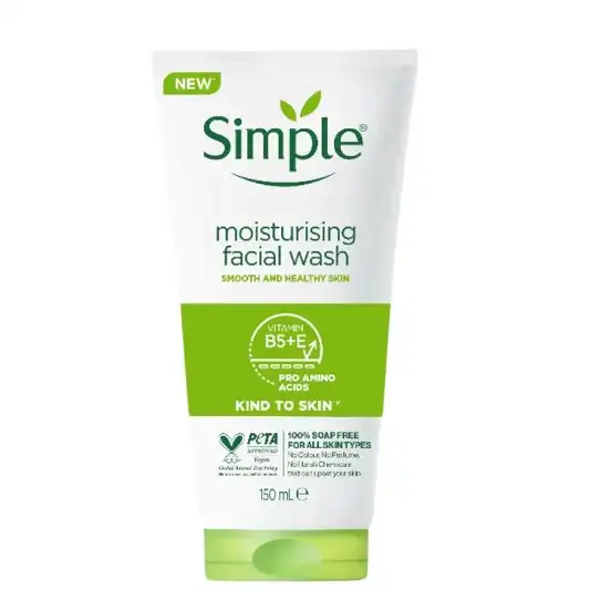 Simple Skin Moisturising Facial Wash 150ml